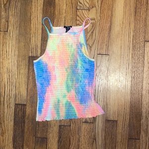 Tie Dye Ribbed Shirt